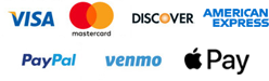 Credit Cards Accepted
